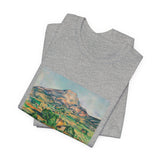 Masters of Art Paul Cézanne Mont Sainte - Victoire Unisex Jersey Short Sleeve T-Shirt - POPvault