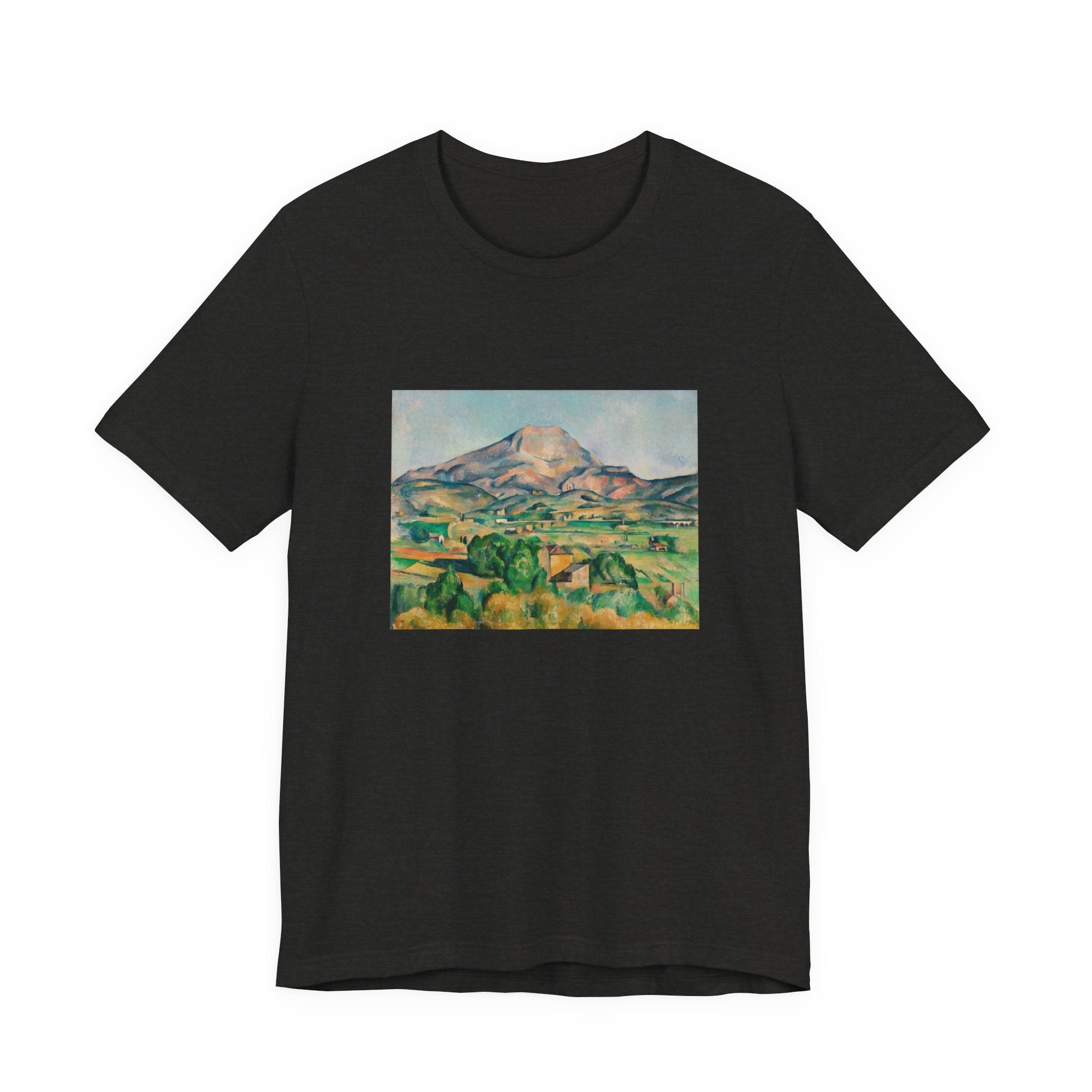 Masters of Art Paul Cézanne Mont Sainte - Victoire Unisex Jersey Short Sleeve T-Shirt - POPvault
