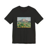 Masters of Art Paul Cézanne Mont Sainte - Victoire Unisex Jersey Short Sleeve T-Shirt - POPvault