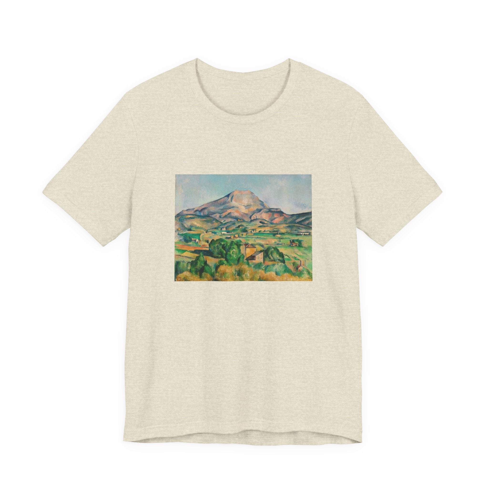 Masters of Art Paul Cézanne Mont Sainte - Victoire Unisex Jersey Short Sleeve T-Shirt - POPvault