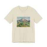 Masters of Art Paul Cézanne Mont Sainte - Victoire Unisex Jersey Short Sleeve T-Shirt - POPvault