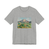 Masters of Art Paul Cézanne Mont Sainte - Victoire Unisex Jersey Short Sleeve T-Shirt - POPvault