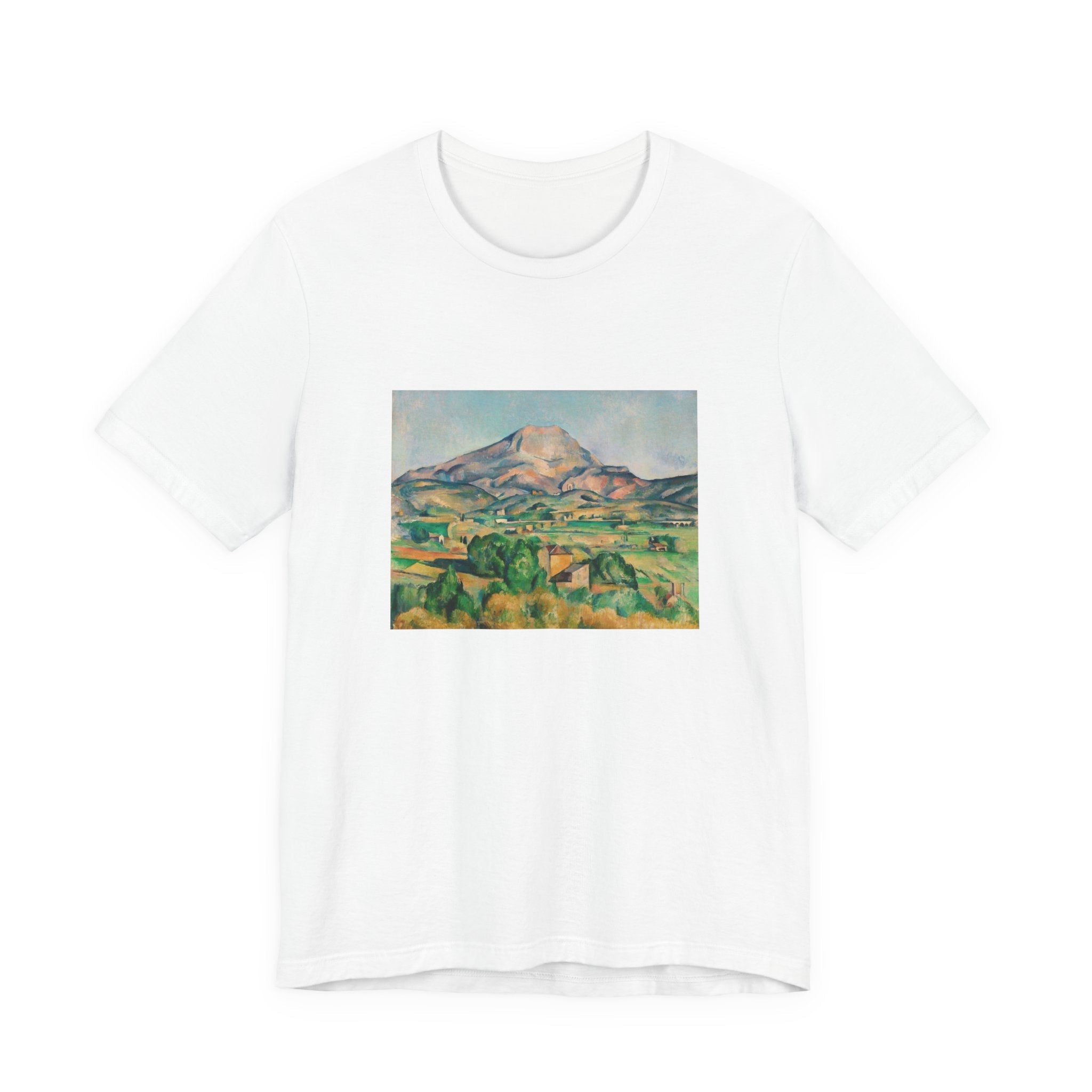 Masters of Art Paul Cézanne Mont Sainte - Victoire Unisex Jersey Short Sleeve T-Shirt - POPvault