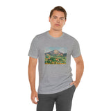 Masters of Art Paul Cézanne Mont Sainte - Victoire Unisex Jersey Short Sleeve T-Shirt - POPvault