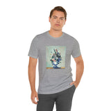 Masters of Art Paul Cézanne's Rococo Vase Unisex Jersey Short Sleeve T-Shirt - POPvault