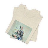 Masters of Art Paul Cézanne's Rococo Vase Unisex Jersey Short Sleeve T-Shirt - POPvault