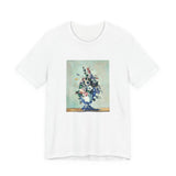 Masters of Art Paul Cézanne's Rococo Vase Unisex Jersey Short Sleeve T-Shirt - POPvault