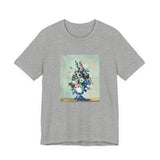 Masters of Art Paul Cézanne's Rococo Vase Unisex Jersey Short Sleeve T-Shirt - POPvault
