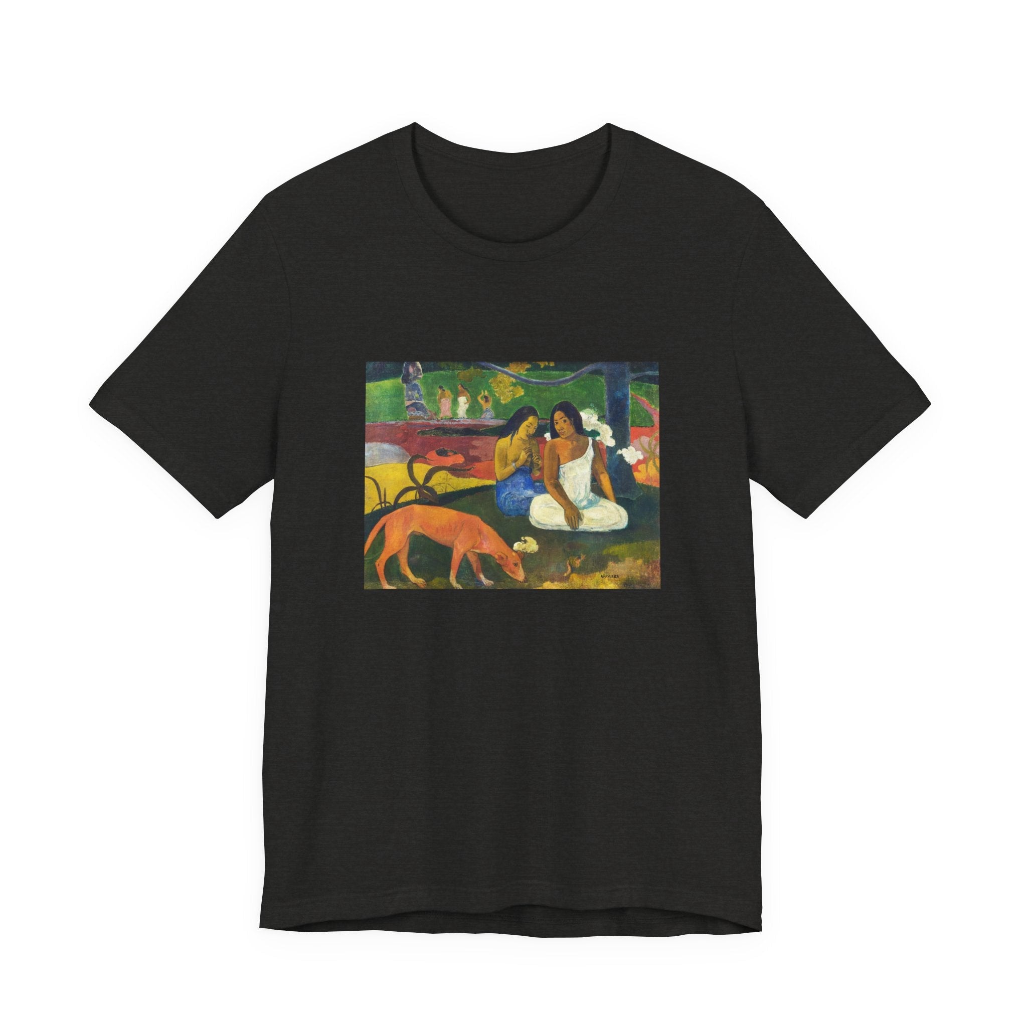 Masters of Art Paul Gauguin's Arearea Unisex Jersey Short Sleeve T-Shirt - POPvault