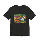 Masters of Art Paul Gauguin's Arearea Unisex Jersey Short Sleeve T-Shirt - POPvault