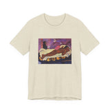 Masters of Art Paul Gauguin's Spirit of the Dead Watching Unisex Jersey Short Sleeve T-Shirt - POPvault