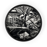 Masters of Art Paul Nash Dyke by the Road Premium Wall Clock - POPvault