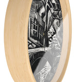 Masters of Art Paul Nash Dyke by the Road Premium Wall Clock - POPvault