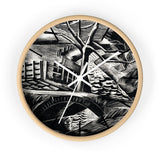 Masters of Art Paul Nash Dyke by the Road Premium Wall Clock - POPvault