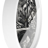 Masters of Art Paul Nash Dyke by the Road Premium Wall Clock - POPvault