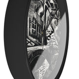 Masters of Art Paul Nash Dyke by the Road Premium Wall Clock - POPvault