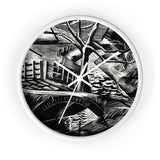 Masters of Art Paul Nash Dyke by the Road Premium Wall Clock - POPvault