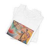Masters of Art Paul Signac Portrait of Felix Feneon Unisex Jersey Short Sleeve T-Shirt - POPvault