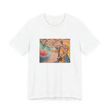 Masters of Art Paul Signac Portrait of Felix Feneon Unisex Jersey Short Sleeve T-Shirt - POPvault