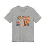 Masters of Art Paul Signac Portrait of Felix Feneon Unisex Jersey Short Sleeve T-Shirt - POPvault
