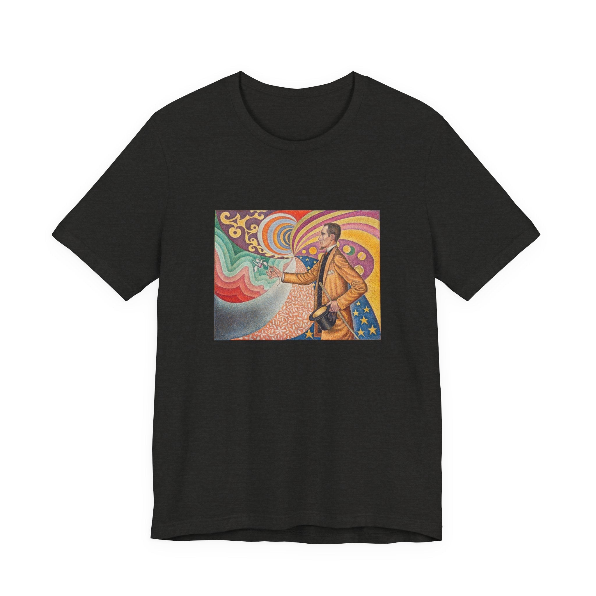 Masters of Art Paul Signac Portrait of Felix Feneon Unisex Jersey Short Sleeve T-Shirt - POPvault