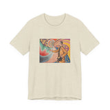 Masters of Art Paul Signac Portrait of Felix Feneon Unisex Jersey Short Sleeve T-Shirt - POPvault