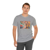 Masters of Art Paul Signac Portrait of Felix Feneon Unisex Jersey Short Sleeve T-Shirt - POPvault