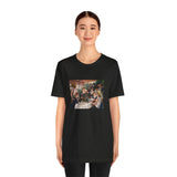 Masters of Art Pierre - Auguste Renoir's Luncheon of the Boating Party Unisex Jersey Short Sleeve T-Shirt - POPvault