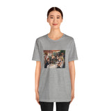 Masters of Art Pierre - Auguste Renoir's Luncheon of the Boating Party Unisex Jersey Short Sleeve T-Shirt - POPvault