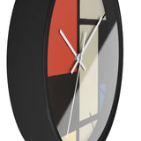 Masters of Art Piet Mondrian Composition Premium Wall Clock - POPvault