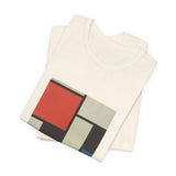 Masters of Art Piet Mondrian Composition Unisex Jersey Short Sleeve T-Shirt - POPvault