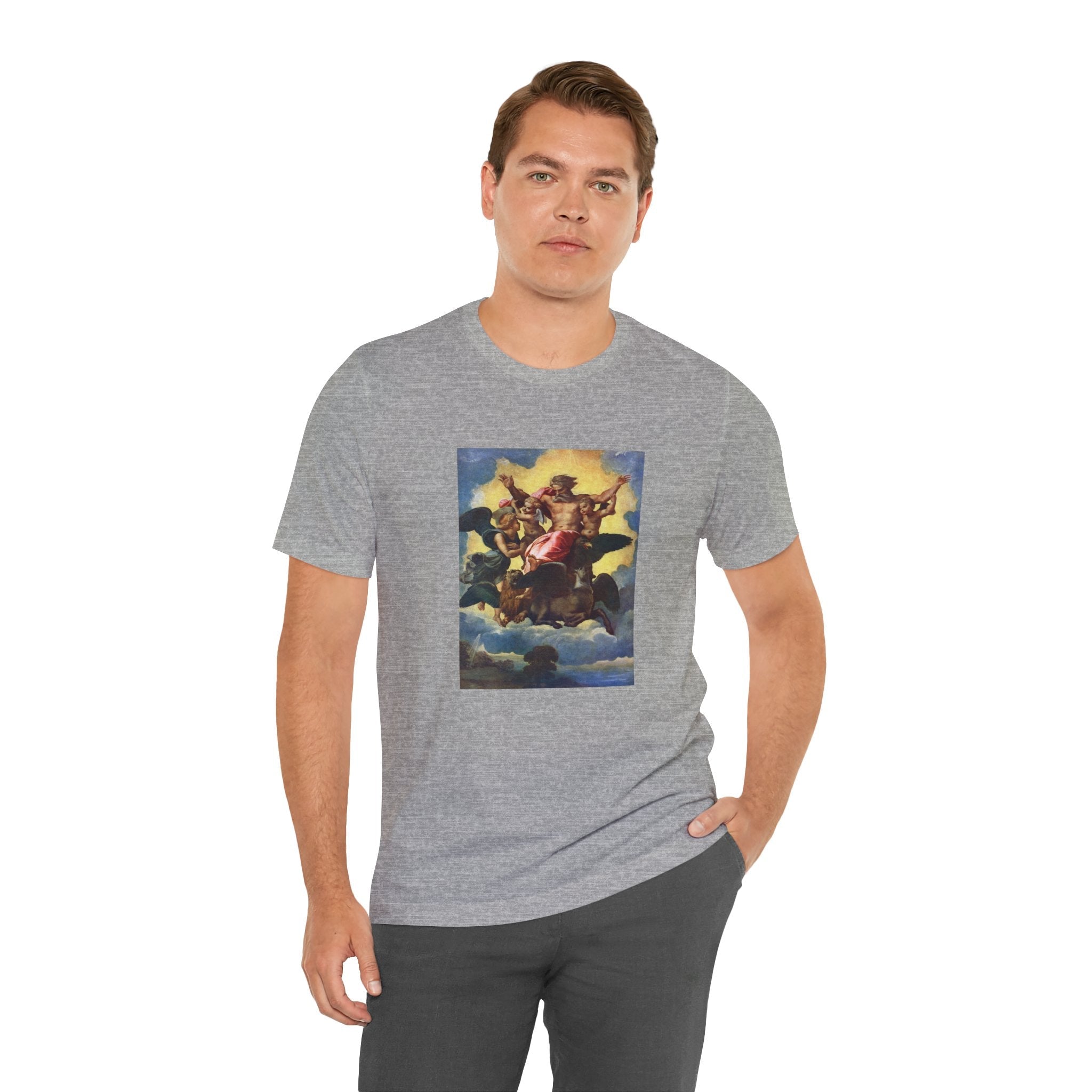 Masters of Art Raphael's Ezekiel's Vision Unisex Jersey Short Sleeve T-Shirt - POPvault