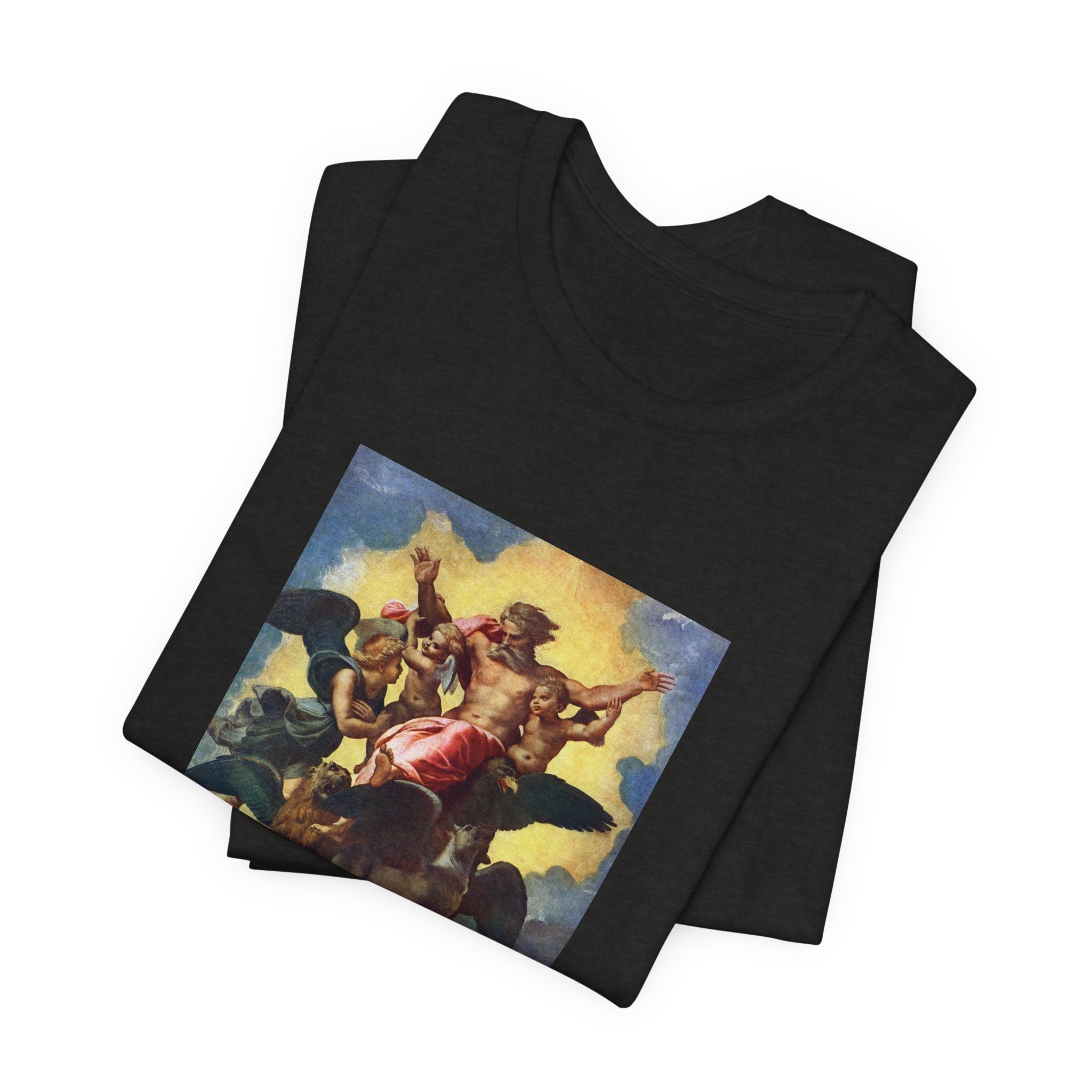 Masters of Art Raphael's Ezekiel's Vision Unisex Jersey Short Sleeve T-Shirt - POPvault