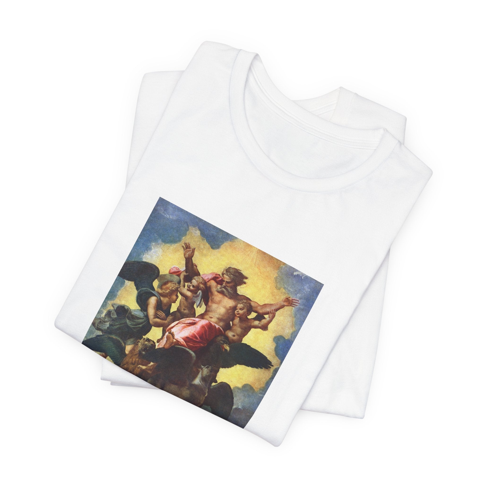 Masters of Art Raphael's Ezekiel's Vision Unisex Jersey Short Sleeve T-Shirt - POPvault