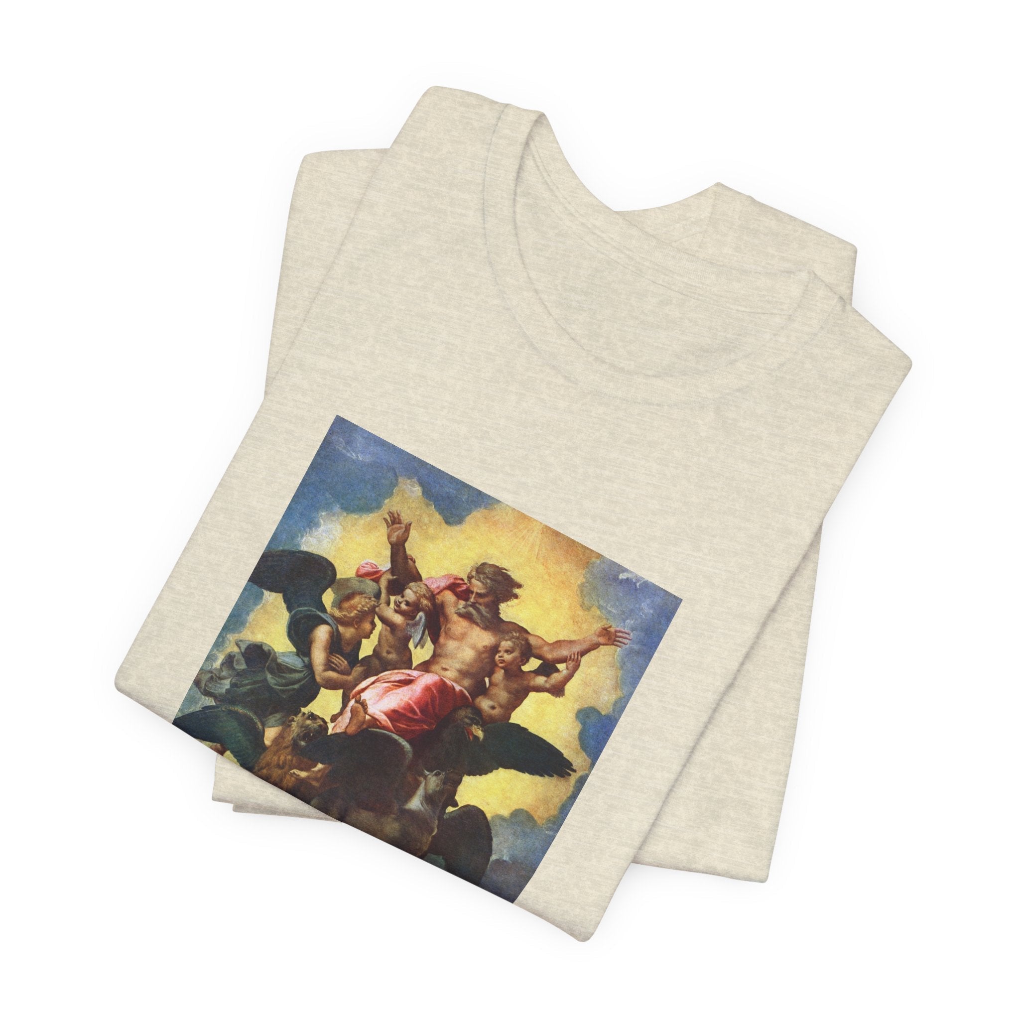 Masters of Art Raphael's Ezekiel's Vision Unisex Jersey Short Sleeve T-Shirt - POPvault