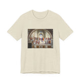Masters of Art Raphael's The School of Athens Unisex Jersey Short Sleeve T-Shirt - POPvault