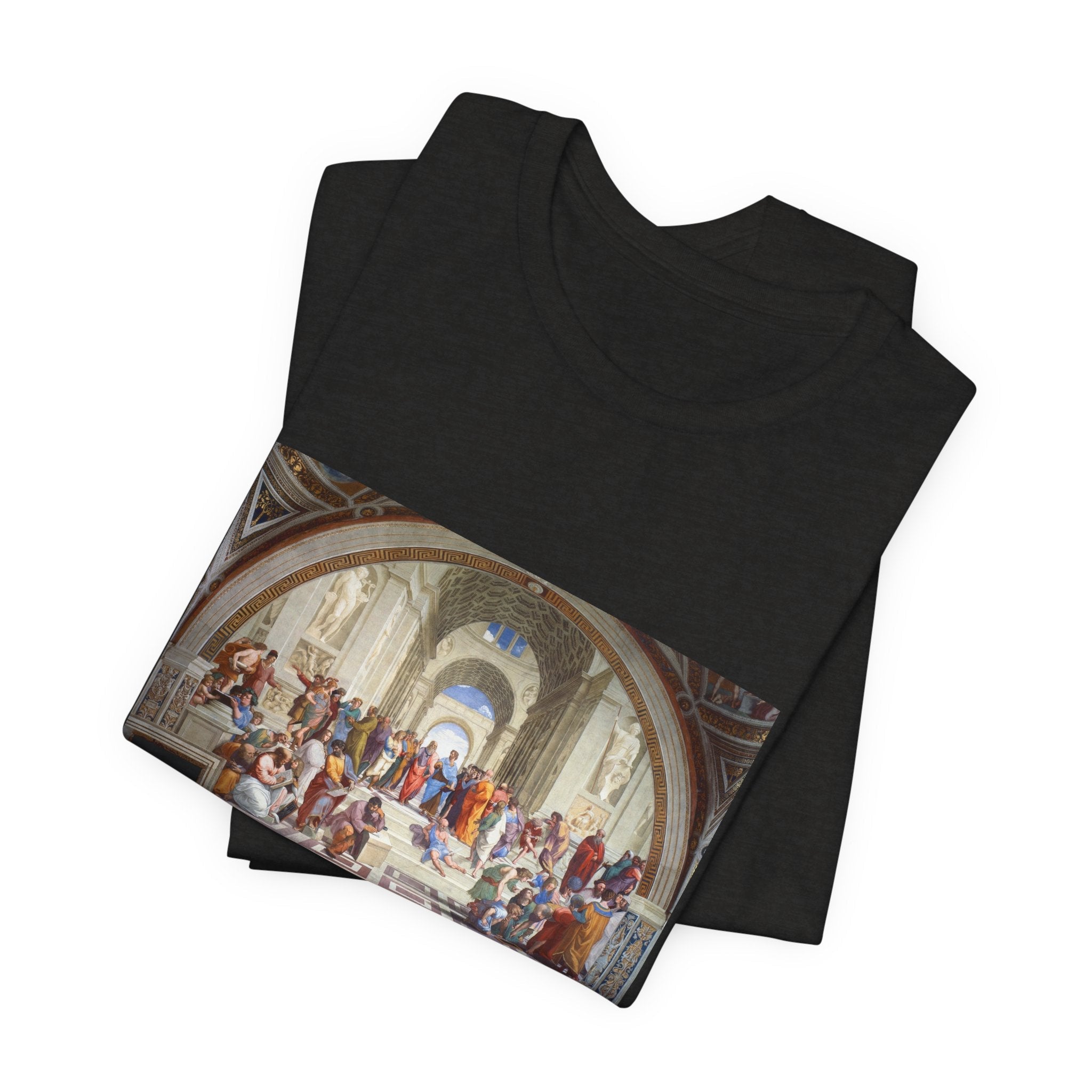 Masters of Art Raphael's The School of Athens Unisex Jersey Short Sleeve T-Shirt - POPvault