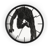 Masters of Art Reijer Stolk Anatomical Study of a Man Premium Wall Clock - POPvault