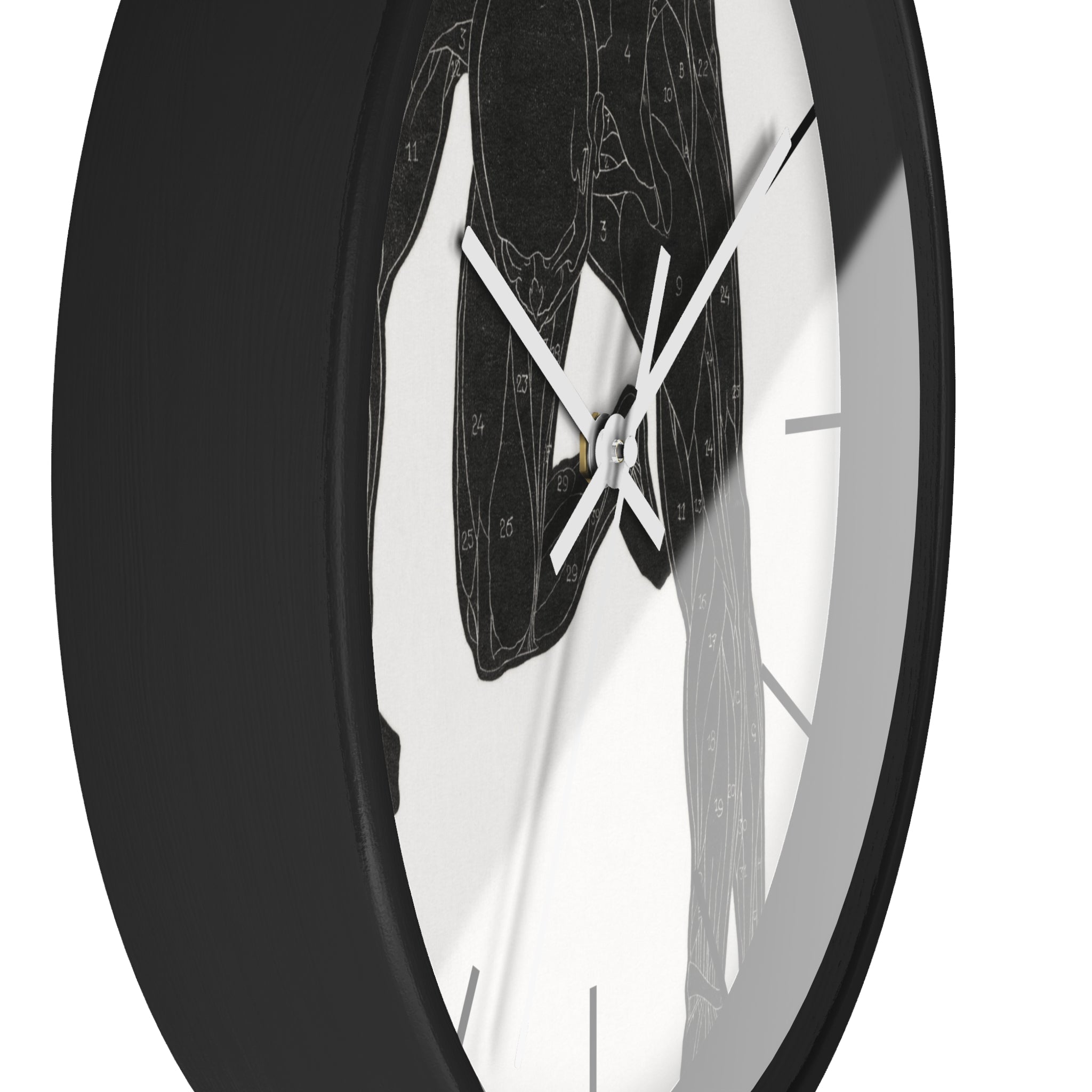 Masters of Art Reijer Stolk Anatomical Study of a Man Premium Wall Clock - POPvault