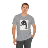 Masters of Art Reijer Stolk Anatomical study of a man's neck, arm and leg muscles in silhouette Unisex Jersey Short Sleeve T-Shirt - POPvault