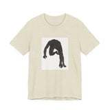 Masters of Art Reijer Stolk Anatomical study of a man's neck, arm and leg muscles in silhouette Unisex Jersey Short Sleeve T-Shirt - POPvault