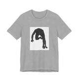 Masters of Art Reijer Stolk Anatomical study of a man's neck, arm and leg muscles in silhouette Unisex Jersey Short Sleeve T-Shirt - POPvault