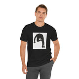 Masters of Art Reijer Stolk Anatomical study of a man's neck, arm and leg muscles in silhouette Unisex Jersey Short Sleeve T-Shirt - POPvault