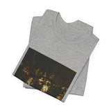 Masters of Art Rembrandt van Rijn's The Nightwatch Unisex Jersey Short Sleeve T-Shirt - POPvault