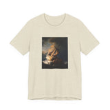 Masters of Art Rembrandt van Rijn's The Storm on the Sea of Galilee Unisex Jersey Short Sleeve T-Shirt - POPvault