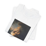 Masters of Art Rembrandt van Rijn's The Storm on the Sea of Galilee Unisex Jersey Short Sleeve T-Shirt - POPvault