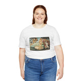 Masters of Art Sandro Botticelli's The Birth of Venus Unisex Jersey Short Sleeve T-Shirt - POPvault