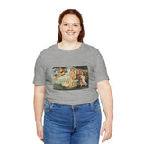 Masters of Art Sandro Botticelli's The Birth of Venus Unisex Jersey Short Sleeve T-Shirt - POPvault