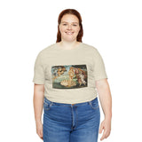 Masters of Art Sandro Botticelli's The Birth of Venus Unisex Jersey Short Sleeve T-Shirt - POPvault