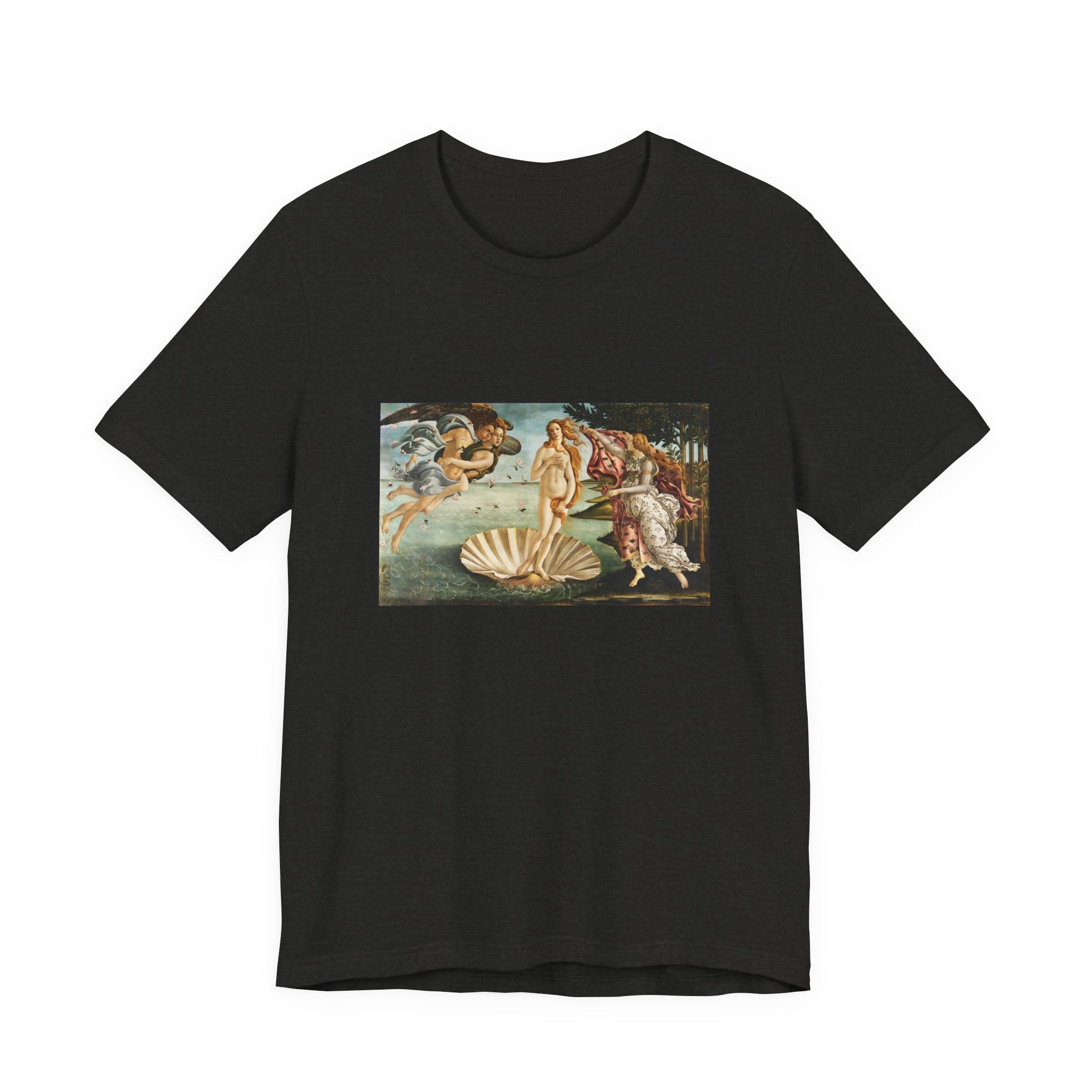 Masters of Art Sandro Botticelli's The Birth of Venus Unisex Jersey Short Sleeve T-Shirt - POPvault